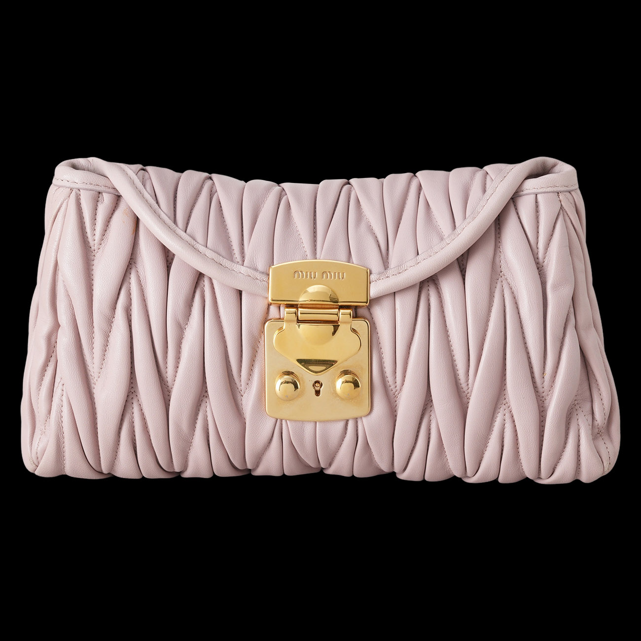 MIU MIU(USED)미우미우 5BH196 마틀라세 체인 백